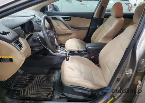 2013 Hyundai Elantra Gls from USA, damaged, VIN 5NPDH4AE4DH313640